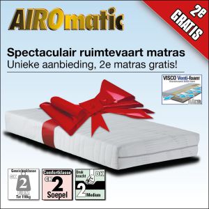 Luxe nasa pocketveren AiroMatic Pocket Nasa Matras 2e GRATIS