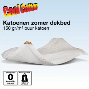Dun katoenen dekbed