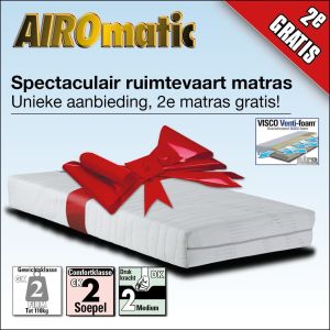 Luxe nasa pocketveren AiroMatic Pocket Nasa Matras 2e GRATIS