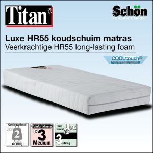 Super krachtig en elastisch HR55 koudschuim matras