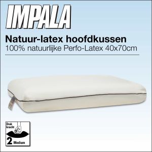 Impala Natuurrubber latex 40x70cm
