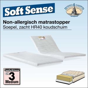 luxe HR koudschuim topper HDS Soft Sense