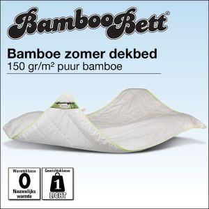 Puur natuurlijke bamboe zomerdekbed, Bamboo Bett dekbed.