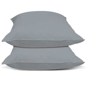 Kussenslopenset 60x70cm Licht Grijs