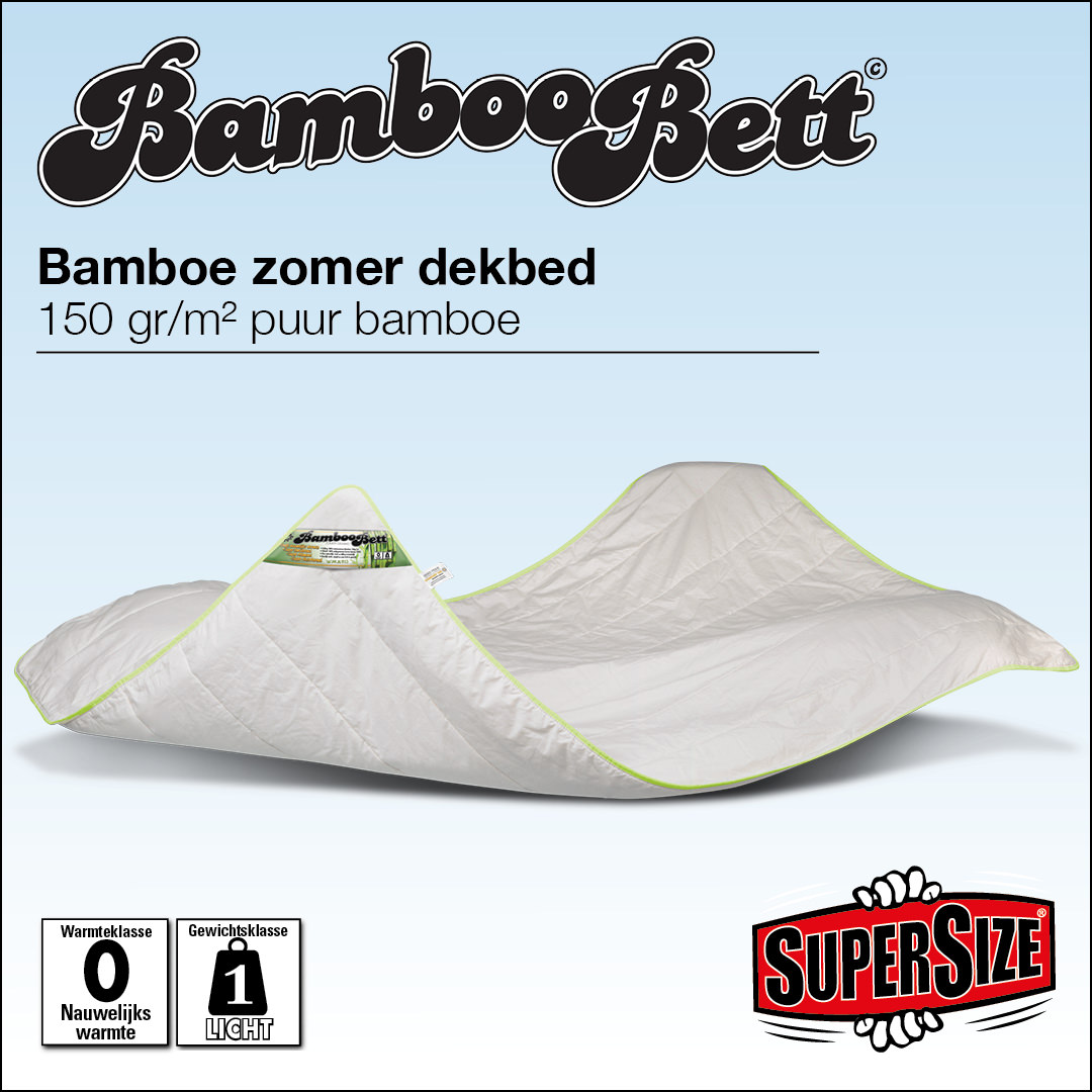 Zomerdekbed Bamboe XL