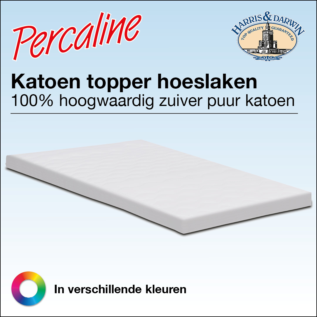 Koele Katoenen Topper Hoeslakens