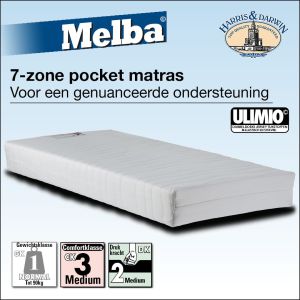 Melba 7-Zone Pocketveren Matras